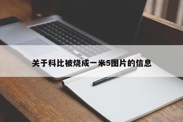 关于科比被烧成一米5图片的信息